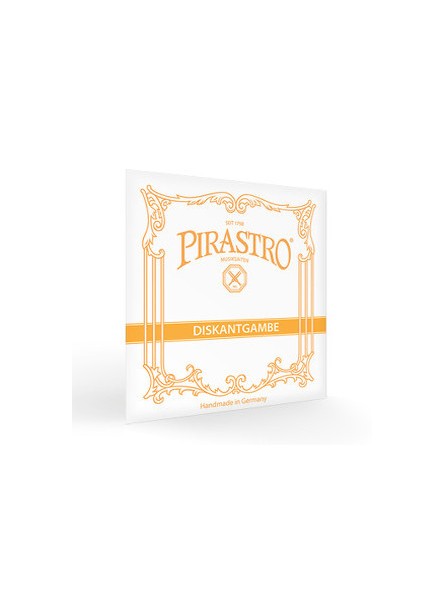 Pirastro cordes pour dessus de viole de gambe